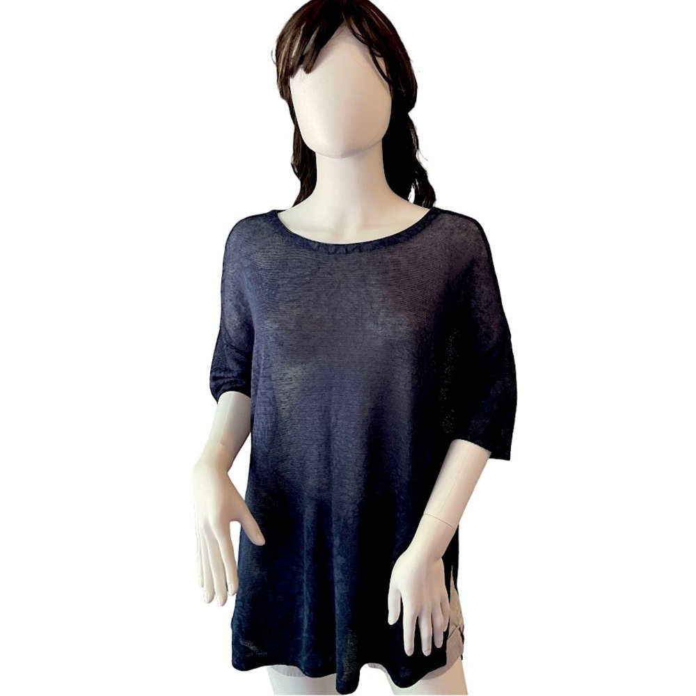 Pure Jill Floral Tunic Sweater